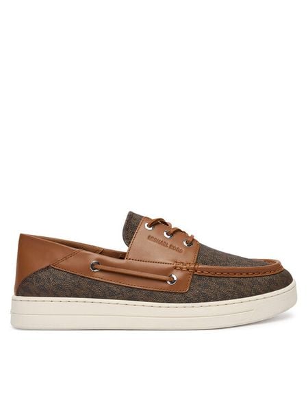 MICHAEL Michael Kors Półbuty 42R6ADFS1B Brązowy. Brązowe półbuty na co dzień męskie MICHAEL Michael Kors, ze skóry, bez zapięcia. Za 538.99 zł.