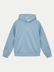 Calvin Klein Jeans Bluza Mnimalistic Logo IB0IB02134 Niebieski Regular Fit. Niebieskie bluzy dla chłopców Calvin Klein Jeans, bez wzorów, z bawełny, bez ramiączek, bez kaptura. Za 199.99 zł.