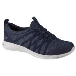 Buty sportowe Sneakersy damskie, City Pro What A Vision. Niebieskie obuwie sportowe damskie Skechers, bez wzorów, trekkingowe. Za 119.99 zł.