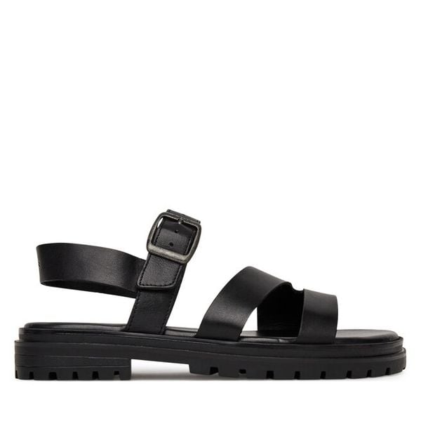 Sandały G-Star Raw. Czarne sandały damskie G-Star Raw, bez wzorów, bez obcasa, na słupku, bez zapięcia. Za 259.99 zł.