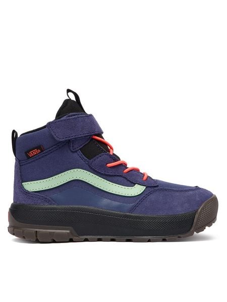 Vans Sneakersy MTE Mini Crest VN000D1MEMT1 Granatowy. Niebieskie buty sportowe chłopięce Vans, bez wzorów, z materiału, bez zapięcia. Za 429.99 zł.