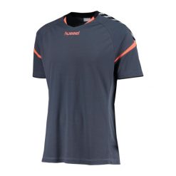 Koszulka Hummel Authentic Charge Poly Jersey. Szare koszulki sportowe męskie Hummel, s, bez wzorów, z jersey, bez kołnierzyka, bez ramiączek. Za 64.00 zł.