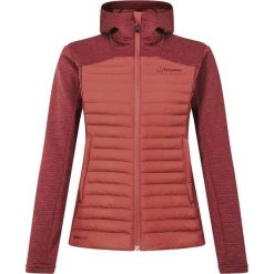 Kurtka hybrydowa damska Berghaus Nula Hybrid Jacket. Czerwone kurtki damskie Berghaus, s, bez wzorów, z materiału, bez kaptura. Za 555.49 zł.