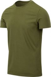 Helikon-Tex t-shirt Helikon Slim - U.S. Green XXL. Zielone t-shirty męskie HELIKON-TEX, m, bez wzorów, bez kołnierzyka. Za 57.90 zł.
