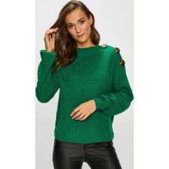 Tally Weijl - Sweter. Zielone swetry damskie marki TALLY WEIJL, z dzianiny, z okrągłym kołnierzem. W wyprzedaży za 79.90 zł.
