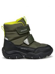 Geox Śniegowce B Baltic B Abx B4620B 0FU50 C3X3S M Khaki. Brązowe buty zimowe chłopięce Geox, bez wzorów, z materiału, bez zapięcia. Za 299.99 zł.