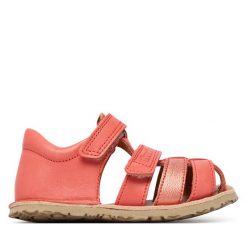 Sandały Froddo. Pomarańczowe sandały dziewczęce Froddo, bez zapięcia. Za 339.99 zł.