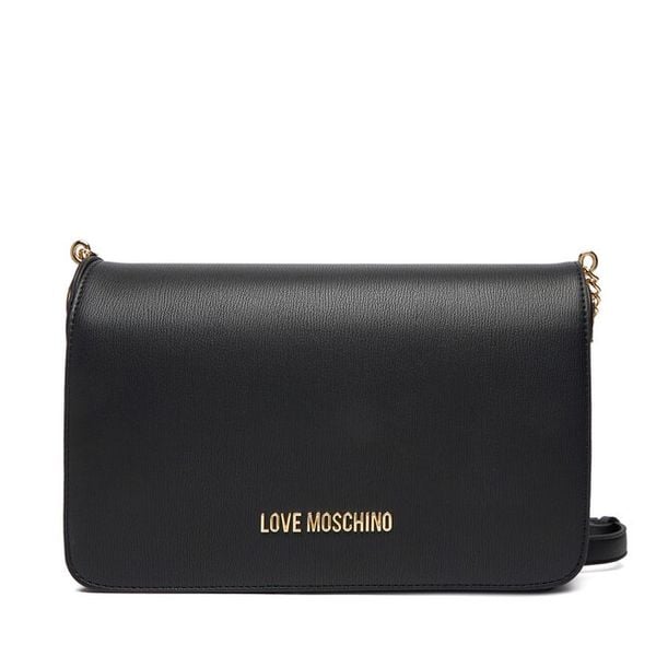 Torebka LOVE MOSCHINO. Czarne torebki do ręki damskie Love Moschino, bez wzorów, wizytowe, bez dodatków. Za 539.99 zł.