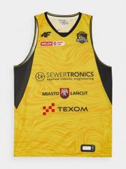 4F Tank top replika domowy z sezonu 2023/24 męski 4F x Sokół Łańcut - multikolor S. T-shirty męskie 4f, m, bez wzorów, z dzianiny, bez kołnierzyka. W wyprzedaży za 119.99 zł.
