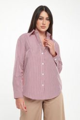 Koszula damska w paski Panfilo MM. Koszule damskie Weekend Max Mara, bez wzorów, bez kołnierzyka, bez ramiączek. Za 869.00 zł.