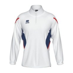Bluza Errea Charles. Białe bluzy sportowe męskie ERREA, l, bez wzorów, z koronki, bez kaptura, na fitness i siłownię. Za 230.50 zł.