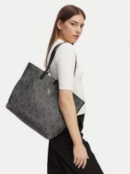 U.S. Polo Assn. Torebka BIUXT8582WVP Czarny. Czarne torebki do ręki damskie U.S. Polo Assn., bez wzorów, ze skóry, bez dodatków. Za 149.99 zł.