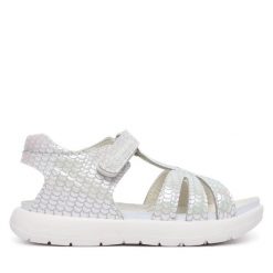 Sandały Biomecanics. Szare sandały dziewczęce Biomecanics, bez zapięcia. Za 289.99 zł.