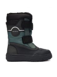 Geox Śniegowce Junshee Pg A J46D8A-0MEFU C0498 S Czarny. Czarne buty zimowe chłopięce Geox, bez wzorów, ze skóry, bez zapięcia. Za 339.99 zł.
