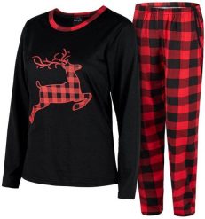 HEYO Piżama damska świąteczna HPD10 XL. Piżamy damskie HEYO, xl, bez wzorów, bez ramiączek. Za 49.95 zł.