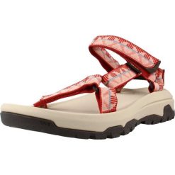 Sandały TEVA W HURRICANE XLT8 Rose. Czerwone sandały damskie Teva, bez wzorów, z tkaniny, bez obcasa, bez zapięcia. Za 351.99 zł.