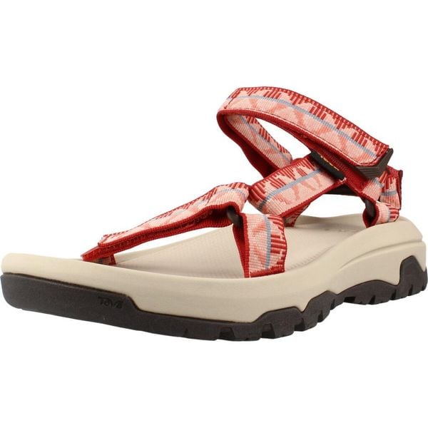 Sandały TEVA W HURRICANE XLT8 Rose. Czerwone sandały damskie Teva, bez wzorów, z tkaniny, bez obcasa, bez zapięcia. Za 351.99 zł.