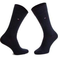 Zestaw 2 par wysokich skarpet męskich TOMMY HILFIGER - 371111 Dark Navy 322. Skarpety męskie marki Tommy Hilfiger. Za 54.99 zł.