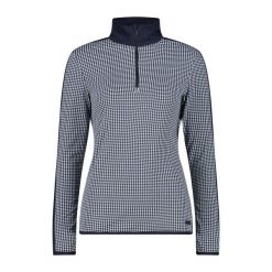 Polar softech damski CMP. Białe bluzy sportowe damskie CMP, bez wzorów, z polaru, bez kaptura, narciarskie. W wyprzedaży za 286.55 zł.