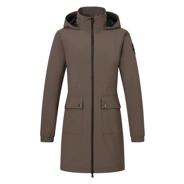 Parka dla kobiet HV Polo Caroline. Brązowe parki damskie HV POLO, l, z aplikacjami, eleganckie, bez kaptura. Za 628.05 zł.