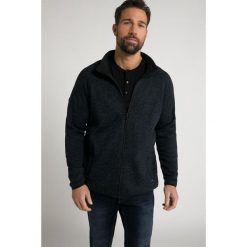 Męska Bluza rozpinana z dzianiny i polaru. Niebieskie bluzy męskie JAY-PI, m, bez wzorów, z dzianiny, bez kaptura, trekkingowe. Za 279.99 zł.