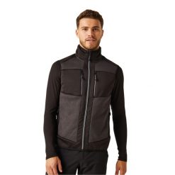 Męski Hybrydowy Ocieplacz Na Ciało EVolve Stretch. Czarne bluzy męskie Regatta, m, bez wzorów, bez kaptura. Za 156.99 zł.
