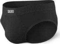 SAXX Slipy męskie Undercover Brief Fly Black r. XS. Czarne bokserki męskie Saxx, m, bez wzorów. Za 77.99 zł.