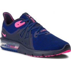 Buty NIKE - Air Max Sequent 3 908993 403 Obsidian/Pink Blast. Niebieskie obuwie sportowe damskie Nike, z materiału. W wyprzedaży za 329.00 zł.