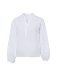 Opus Bluzka - Filandra Kobiety Bawełna biały, 44. Białe bluzki damskie Opus, bez wzorów, z bawełny, bez kołnierzyka, bez ramiączek. Za 279.95 zł.