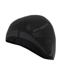 Czapka treningowa pod kask unisex Brubeck. Czarne czapki i kapelusze męskie Brubeck, bez wzorów, z dzianiny. Za 45.00 zł.