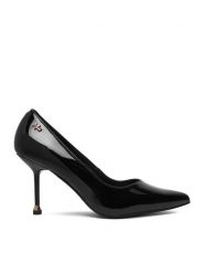 MEXX Szpilki EO-WS1312-01 Czarny. Czarne szpilki damskie Mexx, bez wzorów, ze skóry, bez obcasa, bez zapięcia. Za 329.99 zł.