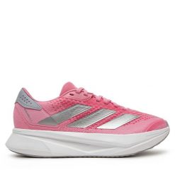Buty do biegania adidas. Czerwone obuwie sportowe damskie Adidas, bez wzorów, do biegania. Za 239.99 zł.