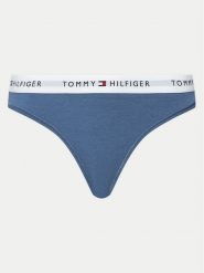 Tommy Hilfiger Figi klasyczne UW0UW03836 Niebieski. Niebieskie figi damskie Tommy Hilfiger, xs, bez wzorów, z bawełny. Za 69.99 zł.
