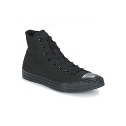 Buty na co dzień trampki unisex CONVERSE ALL STAR wysokie. Czarne obuwie sportowe damskie Converse, bez wzorów, retro, bez zapięcia. Za 279.00 zł.
