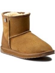 EMU Australia Śniegowce Platinum Stinger Mini WP10003 Brązowy. Brązowe śniegowce dziewczęce Emu Australia, bez zapięcia. Za 774.99 zł.