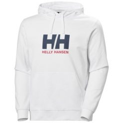 Bluza z kapturem Helly Hansen HH Logo 2.0. Białe bluzy męskie Helly Hansen, m, bez wzorów, z bawełny, z kapturem. W wyprzedaży za 278.10 zł.