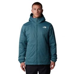 The North Face męska kurtka zimowa casual - XS. Niebieskie kurtki męskie The North Face, na zimę, m, bez wzorów, z materiału, casualowe, bez kaptura. Za 999.99 zł.