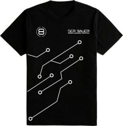 Der8auer der8auer T-Shirt PCB-Design (XL). T-shirty męskie Der8auer, m, bez wzorów, bez kołnierzyka. Za 572.77 zł.