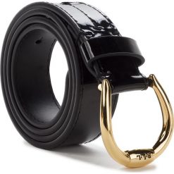 Pasek Damski LAUREN RALPH LAUREN - Bennington 412719729001 XS Black. Czarne paski damskie Lauren Ralph Lauren, w paski, ze skóry ekologicznej. Za 219.90 zł.
