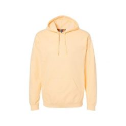 Bluza Z Kapturem Dla Dorosłych Unisex Softstyle Fleece Midweight. Żółte bluzy męskie Gildan, m, bez wzorów, z kapturem. Za 97.99 zł.
