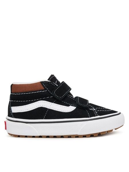 Vans Sneakersy MTE SK8-Mid Reissue V VN000D109AS1 Czarny. Czarne buty sportowe chłopięce Vans, bez wzorów, ze skóry, bez zapięcia. Za 209.99 zł.