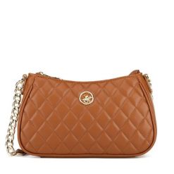 Torebka Beverly Hills Polo Club. Brązowe listonoszki damskie Beverly Hills Polo Club, bez wzorów, bez dodatków. Za 118.99 zł.