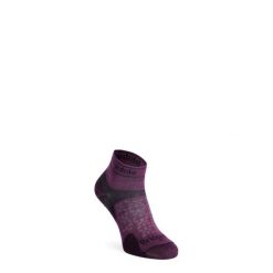 Skarpety biegowe damskie Bridgedale Trail Run Ultralight Zero Merino Sport Low. Fioletowe skarpety damskie Bridgedale, bez wzorów. Za 76.99 zł.