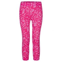 Legginsy dziecięce Loap Bykra różowe. Czerwone legginsy dla dziewczynek ZSPORT, bez wzorów. Za 52.82 zł.