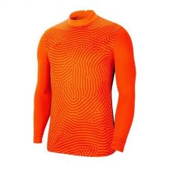 Koszulka Bramkarska z długim rękawem męska Gardien. Brązowe koszulki sportowe męskie Nike, m, bez wzorów, bez kołnierzyka, bez ramiączek, do piłki nożnej. W wyprzedaży za 241.90 zł.