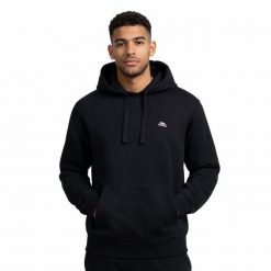 Męska Bluza Z Logo Truman. Niebieskie bluzy męskie Trespass, m, bez wzorów, z bawełny, z kapturem. Za 224.99 zł.