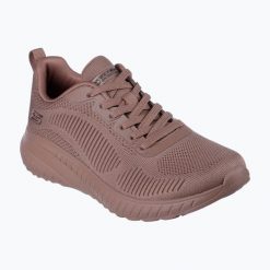 Buty Damskie Skechers Bobs Squad 117209-Clay Sportowe Lekkie Brązowe 36,5. Brązowe obuwie sportowe damskie Skechers, bez wzorów, trekkingowe, Skechers Sport. Za 279.00 zł.