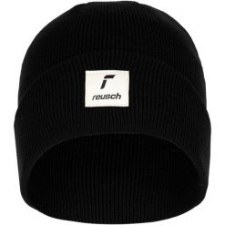 Czapka REUSCH Dustin Beanie. Czarne czapki i kapelusze męskie Reusch, bez wzorów, sportowe. Za 99.90 zł.