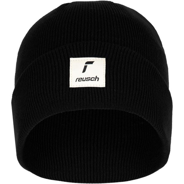 Czapka REUSCH Dustin Beanie. Czarne czapki i kapelusze męskie Reusch, bez wzorów, sportowe. Za 99.90 zł.