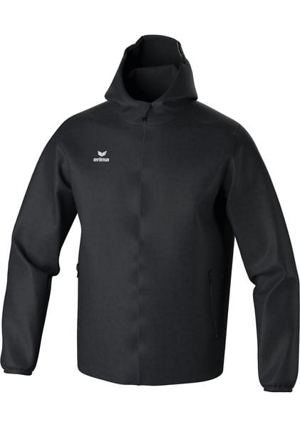 Kurtka wodoodporna Erima Liga Star. Czarne kurtki męskie Erima, xl, bez wzorów, z poliesteru, retro, z kapturem. Za 166.00 zł.